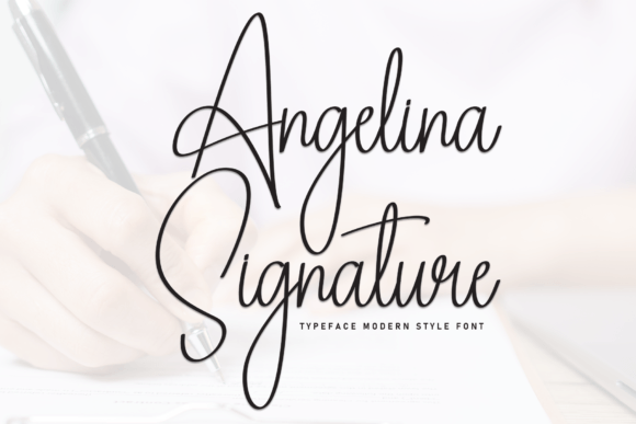 Angelina Signature: A Handwritten Font That Elevates Digital Branding