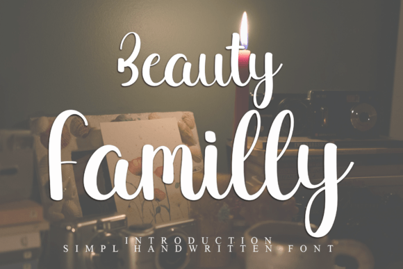 Beauty Familly: A Playful Handwritten Font for Scroll-Stopping Marketing