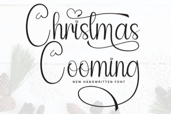 Christmas Cooming: A Friendly Handwritten Font for Scroll-Stopping Campaigns