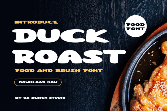 Duck Roast: A Playful Brush Script Font for Digital Branding