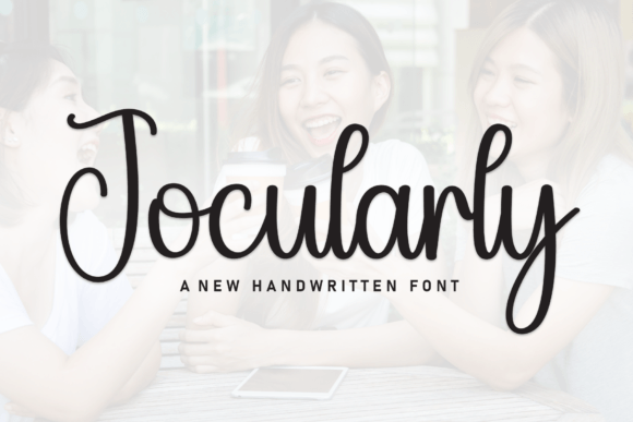 Jocularly: A Sweet, Friendly Handwritten Font for Real Business Branding