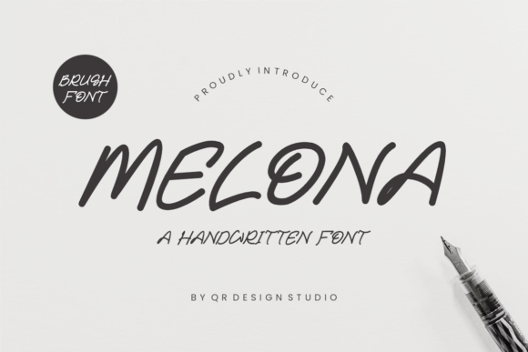 Melona: A Sweet, Friendly Handwritten Font for Real Branding