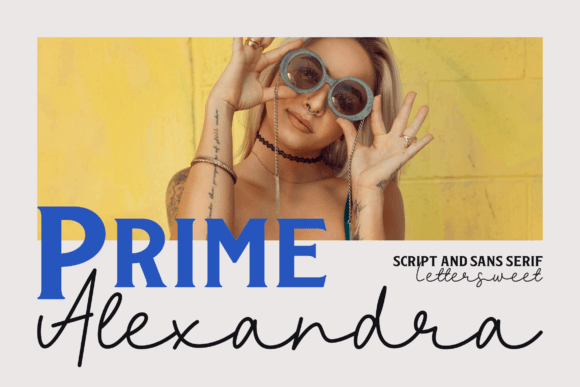 Prime Alexandra: A Delicate Display Font for Digital Charm