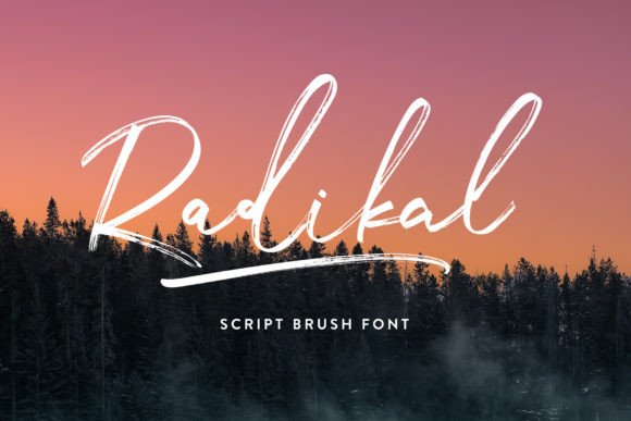 Radikal Font: A Hand-Drawn Script That Builds Brand Trust