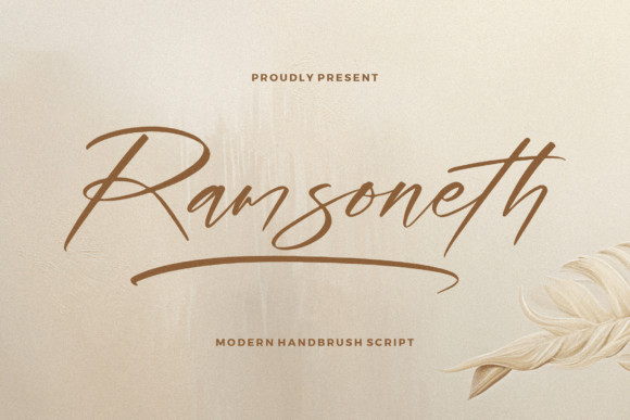Ramsoneth: A Handwritten Font That Makes Your Brand Feel Like Home