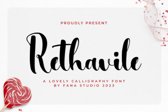 Rethavile: A Premium Handwritten Font for Scroll-Stopping Brand Content
