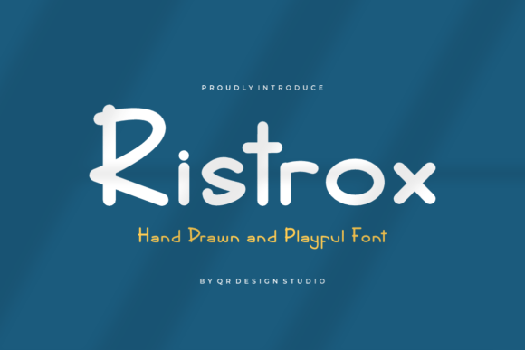 Ristrox: A Sweet, Friendly Handwritten Typeface for Editorial Warmth