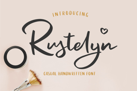 Rustelyn: A Hand-Drawn Script Font That Feels Like Your Best Creative Idea