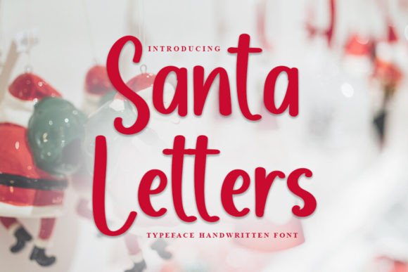 Santa Letters: A Thoughtful Script Font for Editorial Warmth
