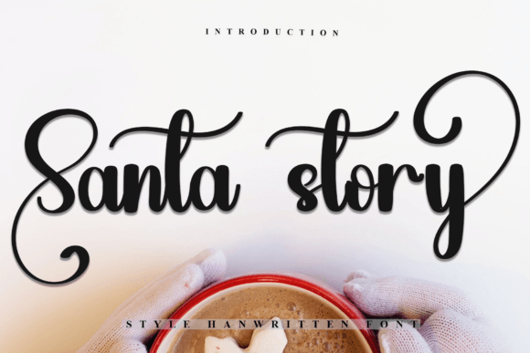 Santa Story: A Festive Font That Lifts Your Brand