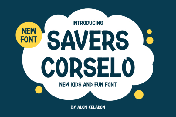 Savers Corselo: A Friendly Handwritten Font That Lifts Your Brand