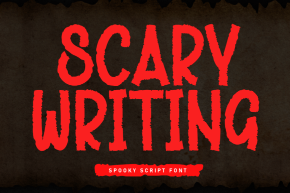 Scary Writing: A Friendly Handwritten Font That Makes Your Campaign Stand Out