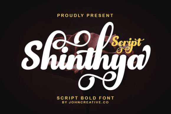 Shinthya: A Script Font That Earns Its Space