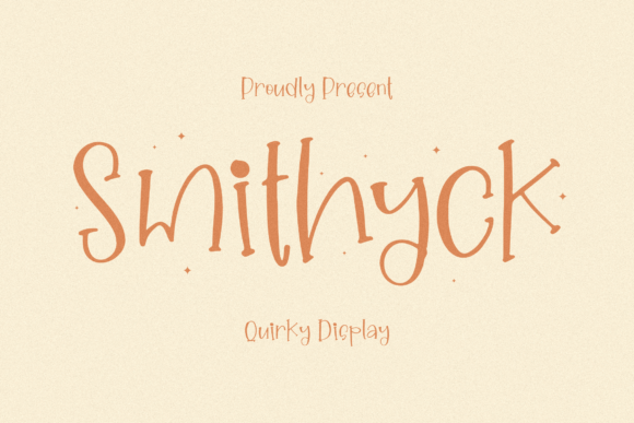 Smithyck: A Quirky Display Typeface That Lifts Web Headlines