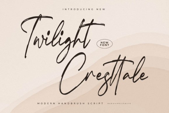 Twilight Cresttale: A Refined Script Font for Small Business Branding